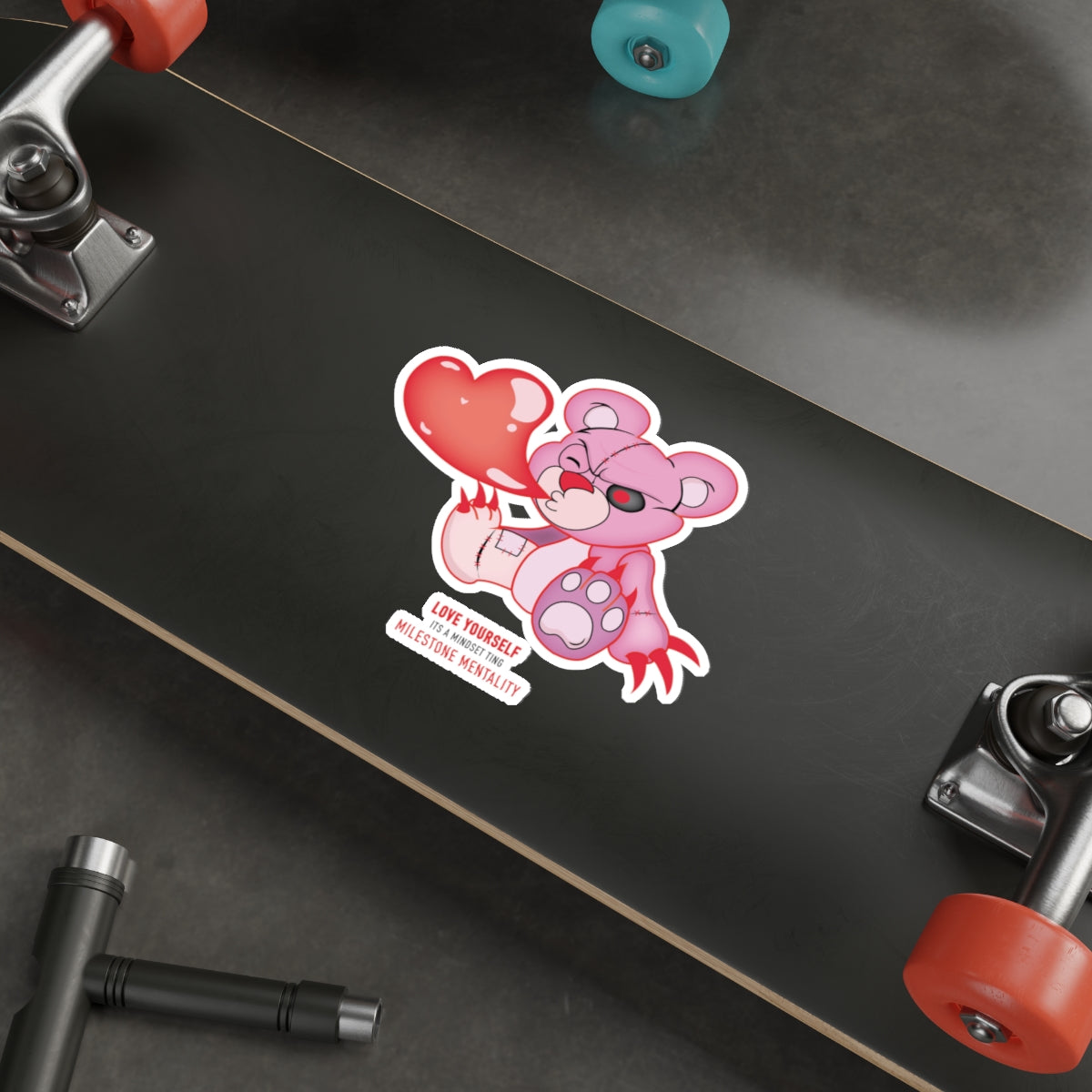 "LOVE YOURSELF" Die-Cut Stickers