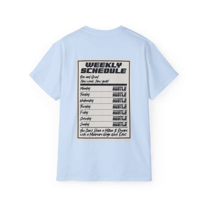 Weekly HUSTLER Mentality Graphic Tee