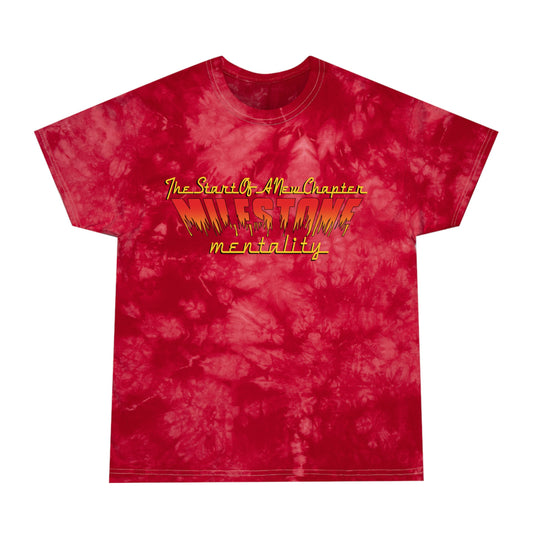 "The Start Of A New Chapter" Tie-Dye Graphic Tee