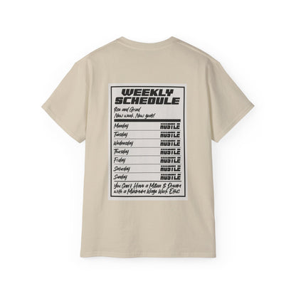 Weekly HUSTLER Mentality Graphic Tee