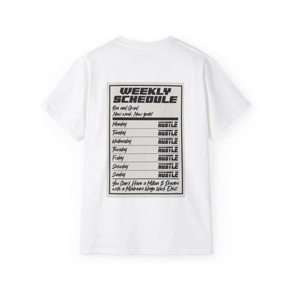 Weekly HUSTLER Mentality Graphic Tee