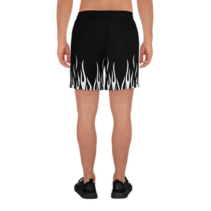 Men's "Flames" Recycled Athletic Shorts