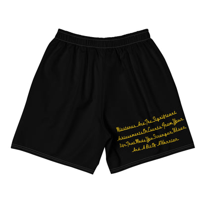 Men's Black MILESTONE MENTALITY Fire Set Shorts