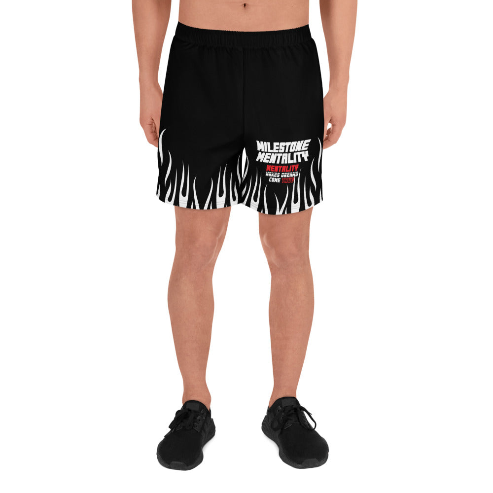 Men's "Flames" Recycled Athletic Shorts