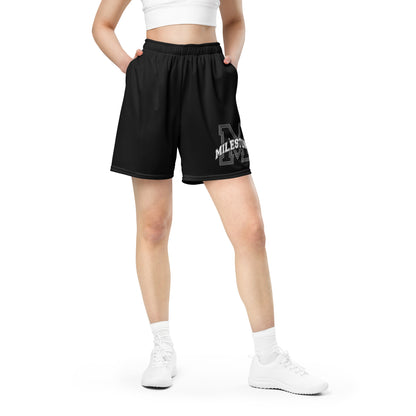 MILESTONE MENTALITY Unisex College Mesh Shorts