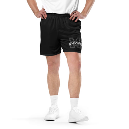 MILESTONE MENTALITY Unisex College Mesh Shorts