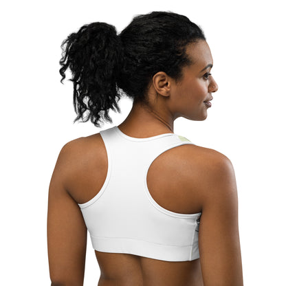 "ONE LINE ART" Sports Bra