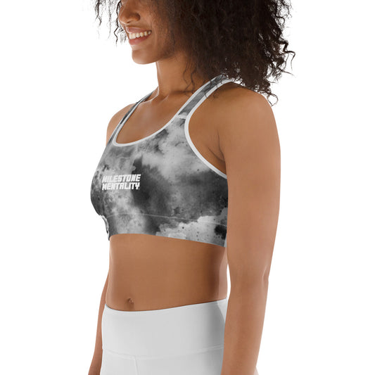 "Smoky Pastel" Sports Bra