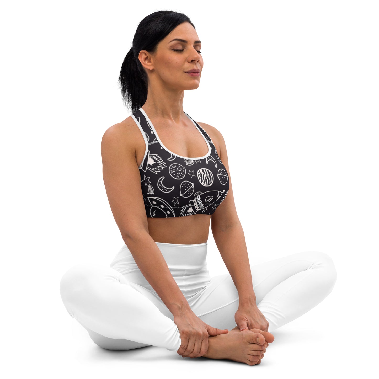 Milestone Mentality SPACE Sports bra