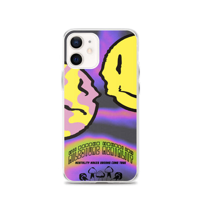 "Trippy Face" Clear Case