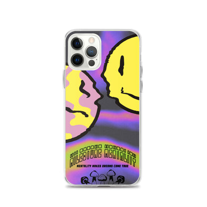 "Trippy Face" Clear Case