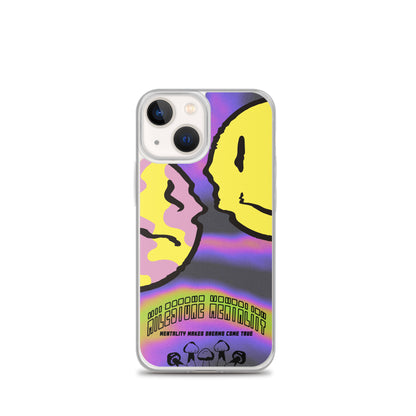 "Trippy Face" Clear Case