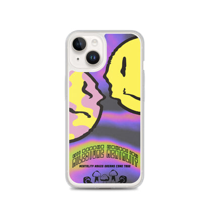 "Trippy Face" Clear Case