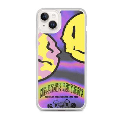 "Trippy Face" Clear Case