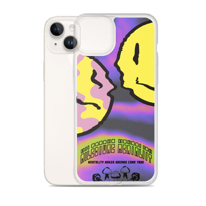 "Trippy Face" Clear Case