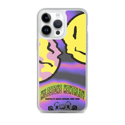 "Trippy Face" Clear Case