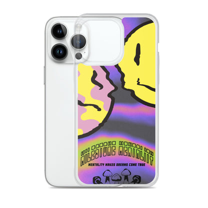 "Trippy Face" Clear Case