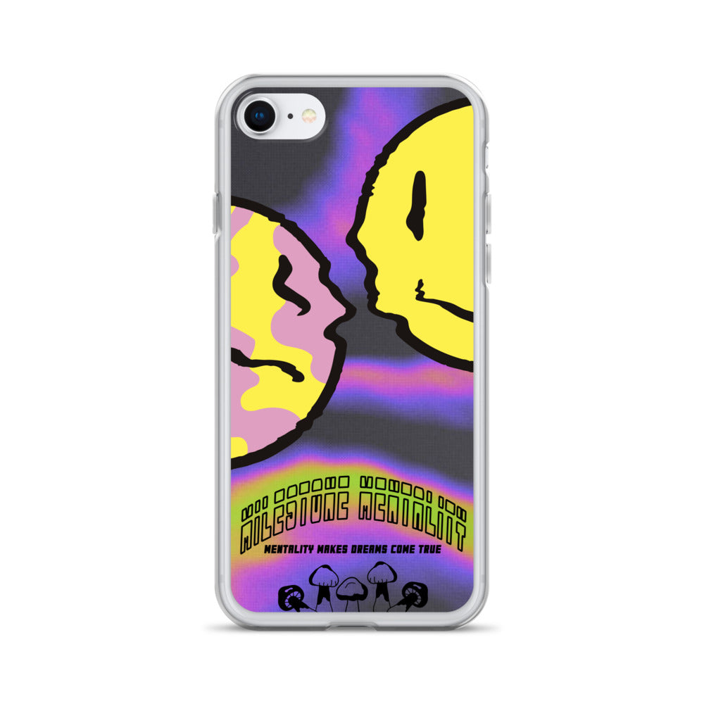 "Trippy Face" Clear Case