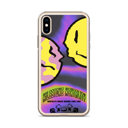 "Trippy Face" Clear Case