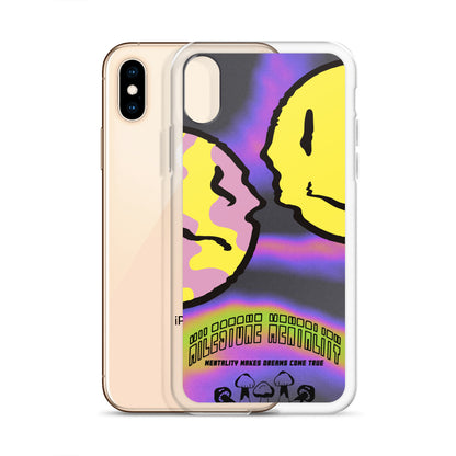 "Trippy Face" Clear Case