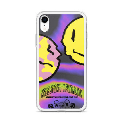 "Trippy Face" Clear Case