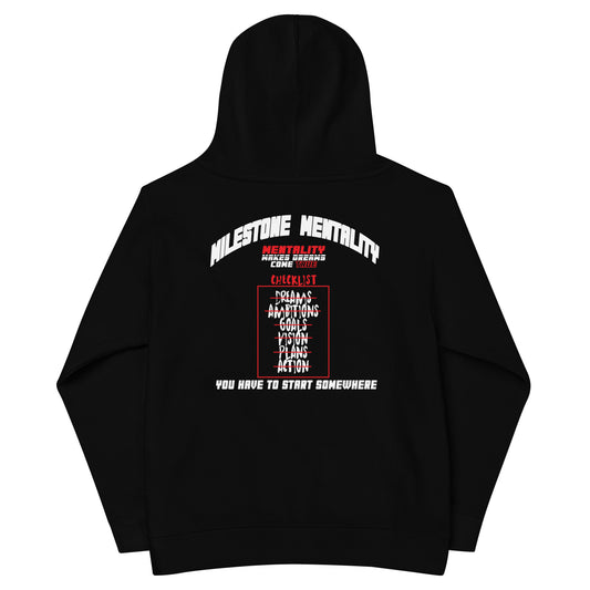 Youth Inverse MILESTONE MENTALITY "Checklist" Fleece Hoodie