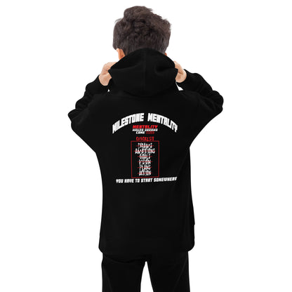 Youth Inverse MILESTONE MENTALITY "Checklist" Fleece Hoodie